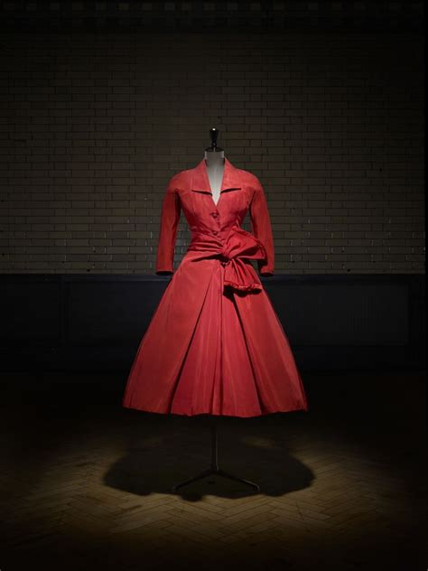 robe rouge dior|robe Dior de seconde main.